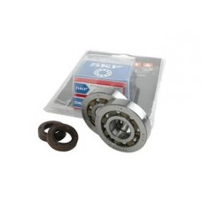 CUSCINETTI ALBERO MOTORE STAGE6 CON PARAOLI, C4, GABBIA IN METALLO, PIAGGIO